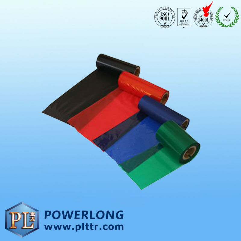 color wax thermal transfer carbon ribbon